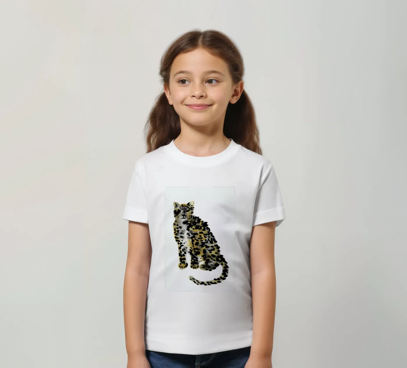 Leopard II t-shirt bambini da Farina Kuklinski