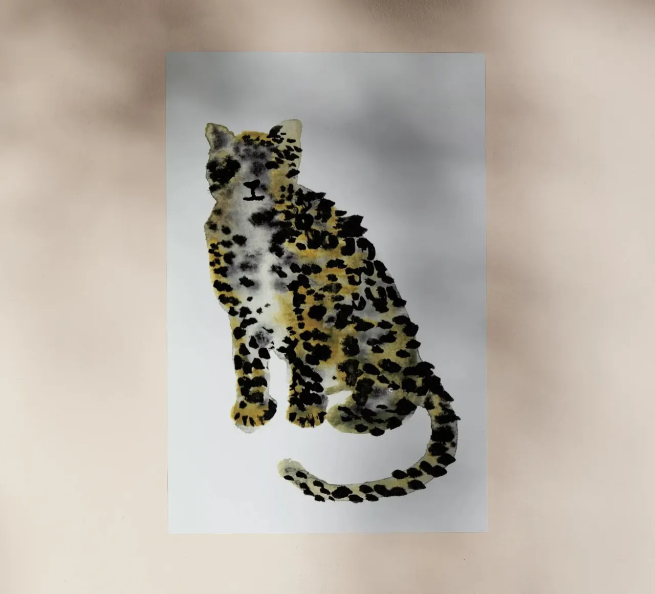 Leopard II pellicola backlit da Farina Kuklinski