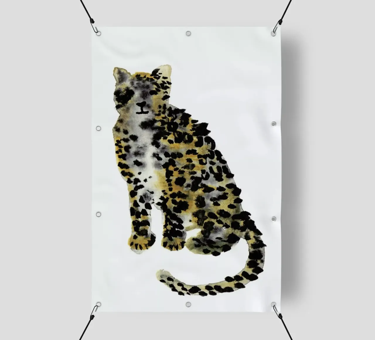 Leopard II telo in pvc da Farina Kuklinski