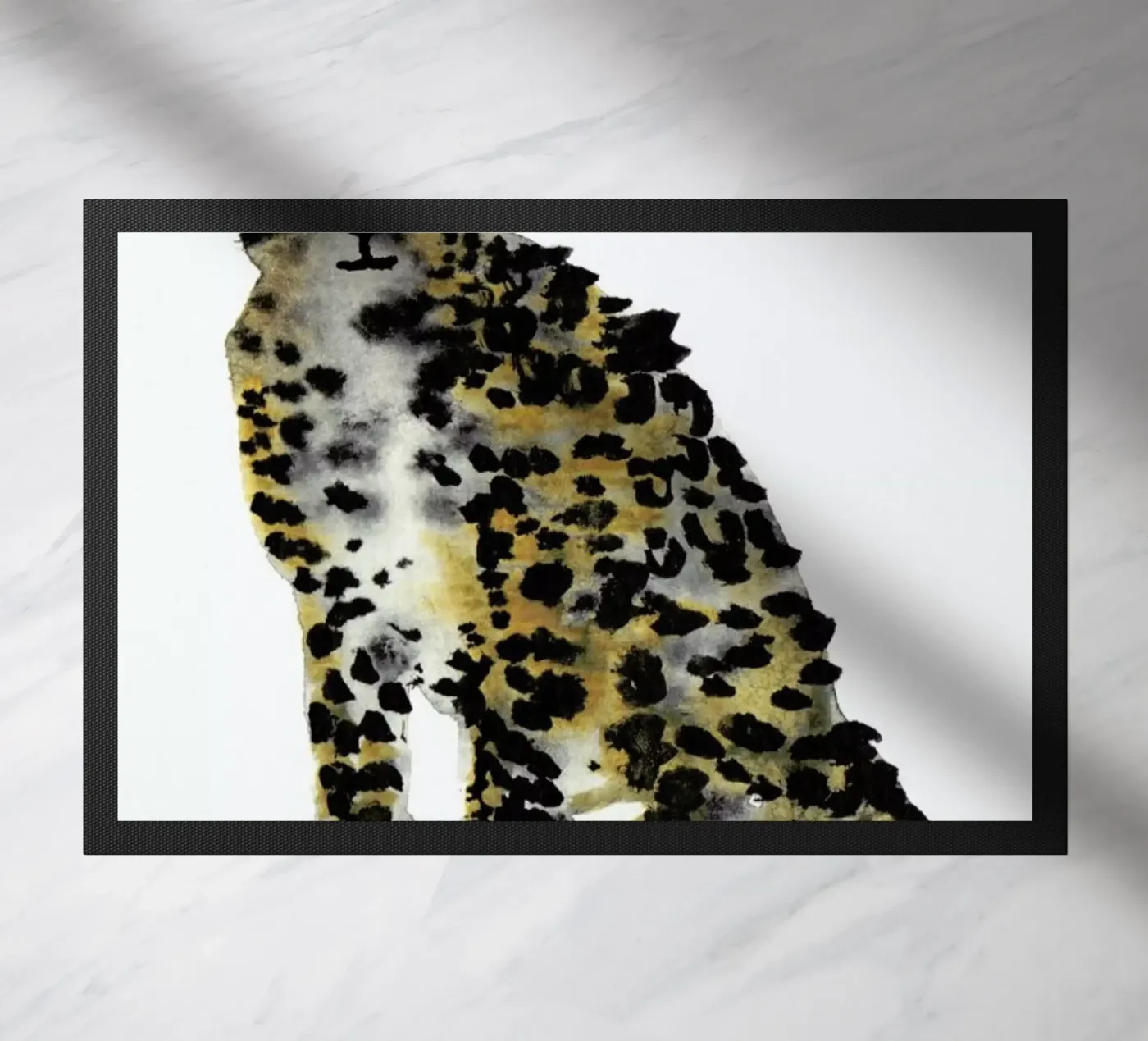 Leopard II deurmat van Farina Kuklinski