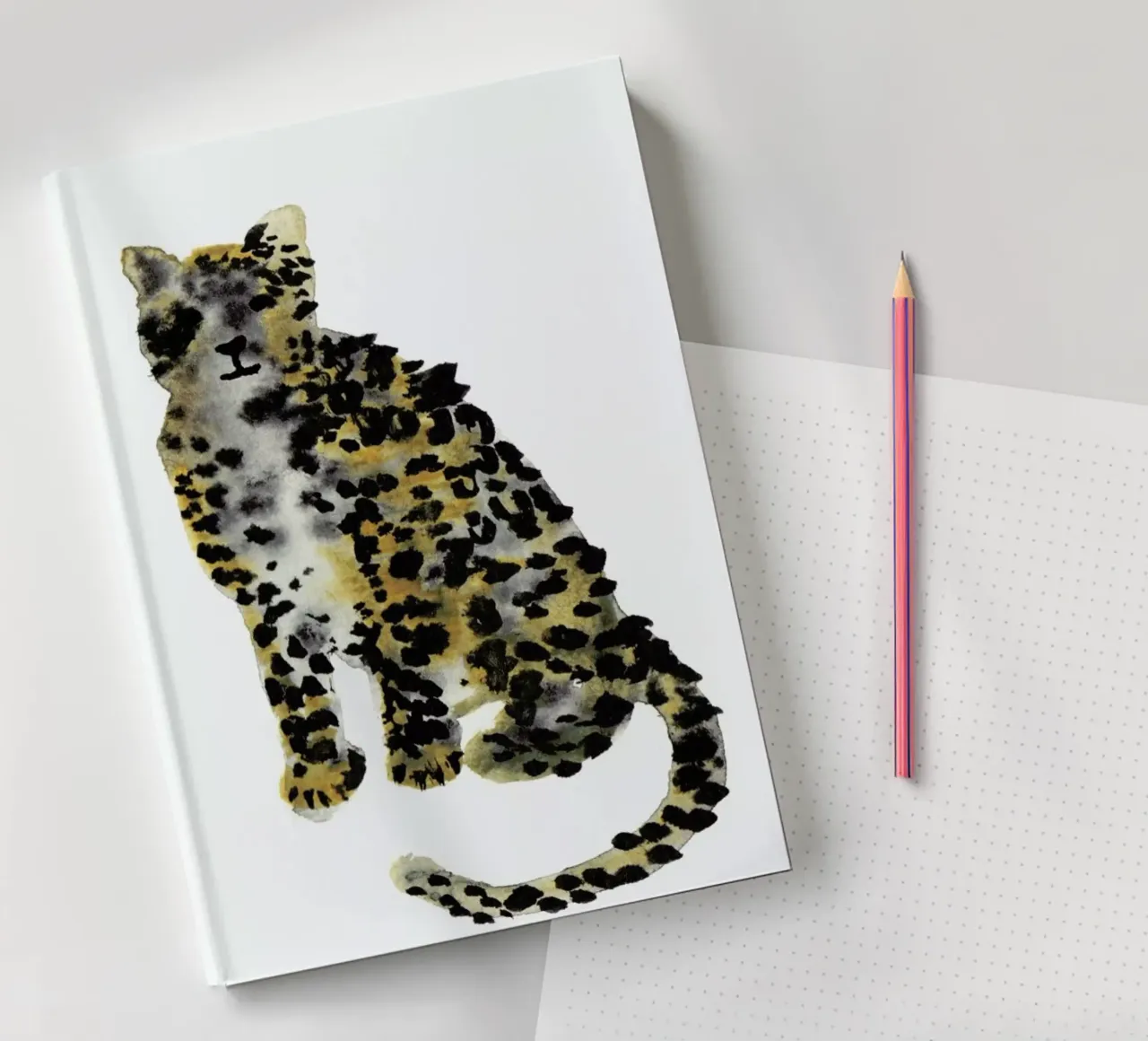 Leopard II notebook by Farina Kuklinski