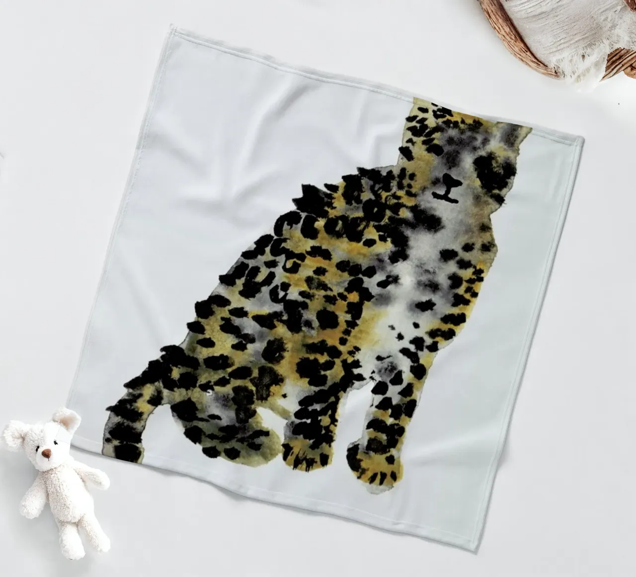 Leopard II coperta in pile da Farina Kuklinski