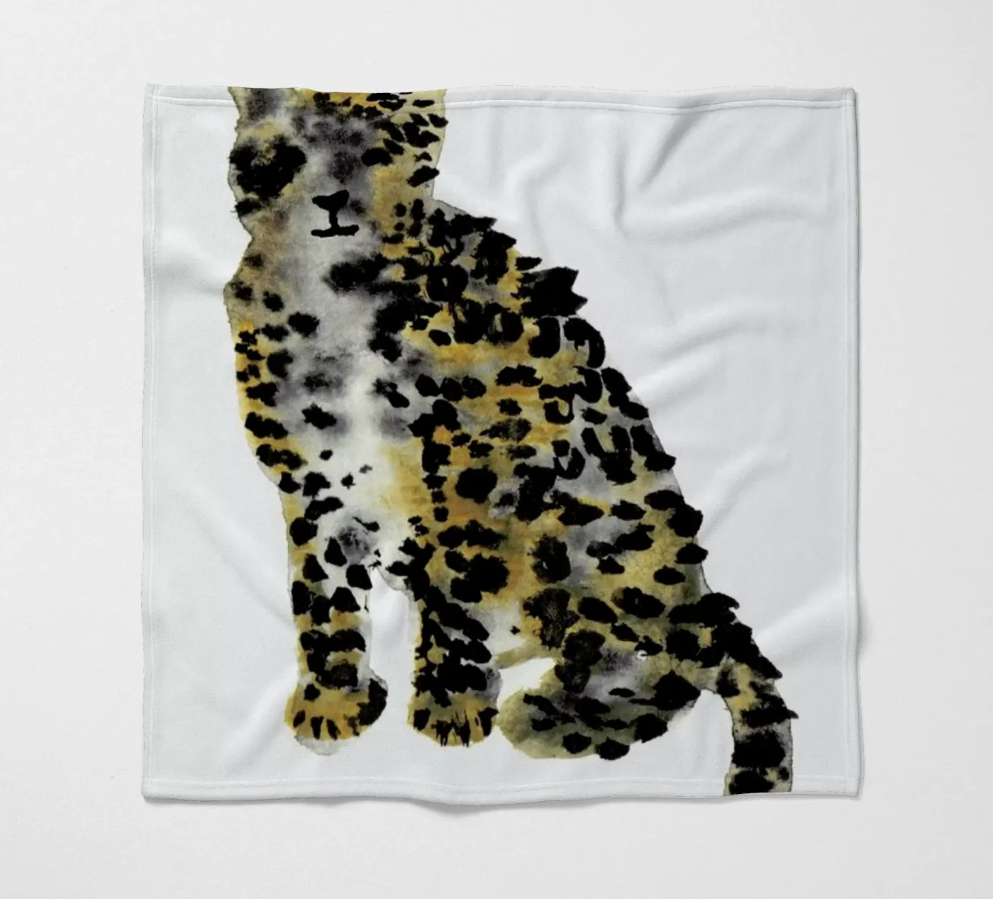 Leopard II Fleecedecke von Farina Kuklinski