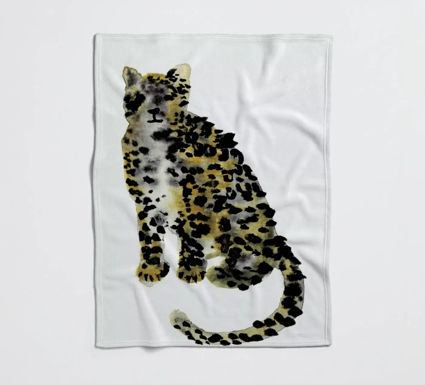 Leopard II Fleecedecke von Farina Kuklinski