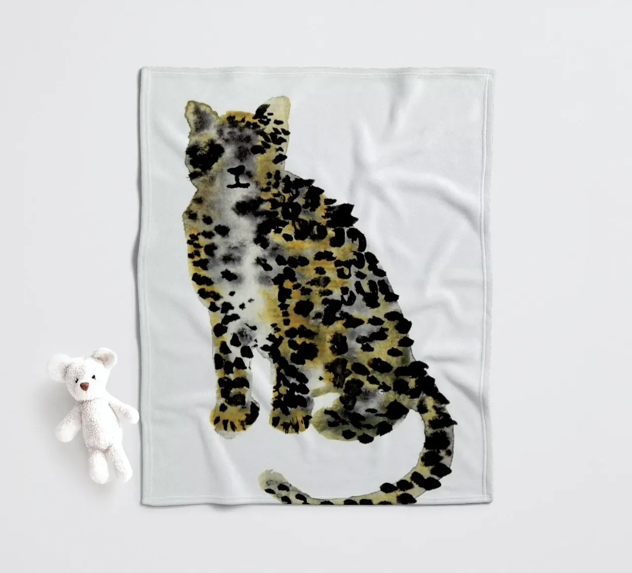 Leopard II coperta in pile da Farina Kuklinski