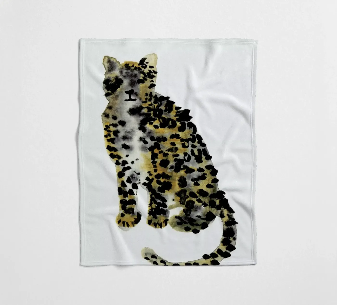 Leopard II Fleecedecke von Farina Kuklinski