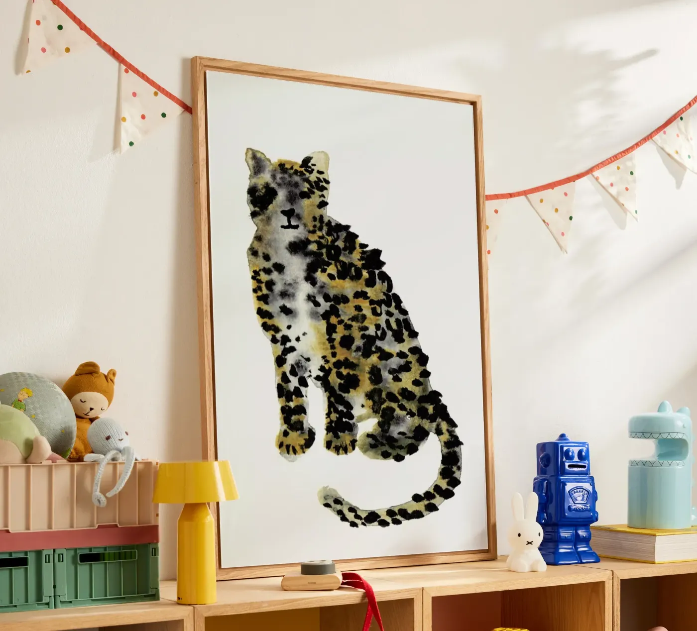 Leopard II acrylic glass by Farina Kuklinski