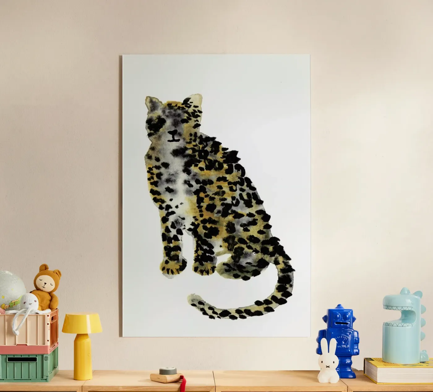 Leopard II acrylic glass by Farina Kuklinski