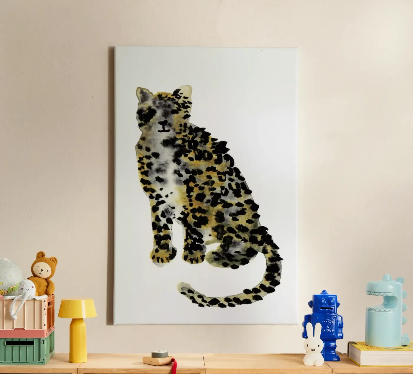 Leopard II tela da Farina Kuklinski