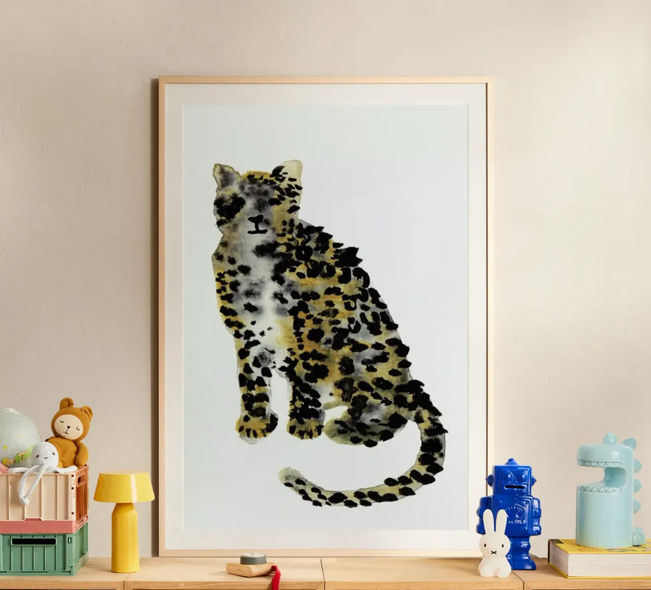 Leopard II carta hahnemühle da Farina Kuklinski