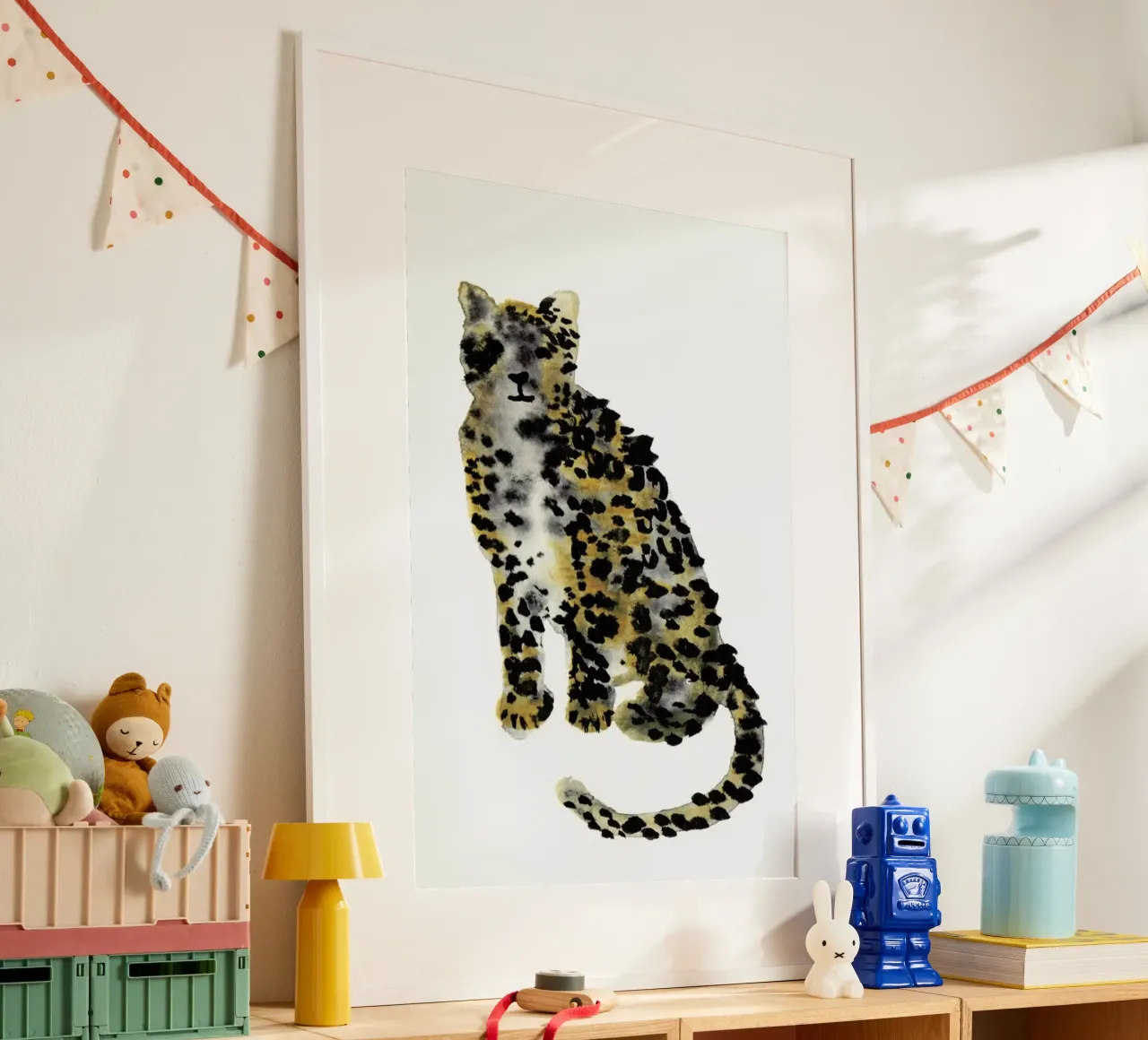 Leopard II carta hahnemühle da Farina Kuklinski