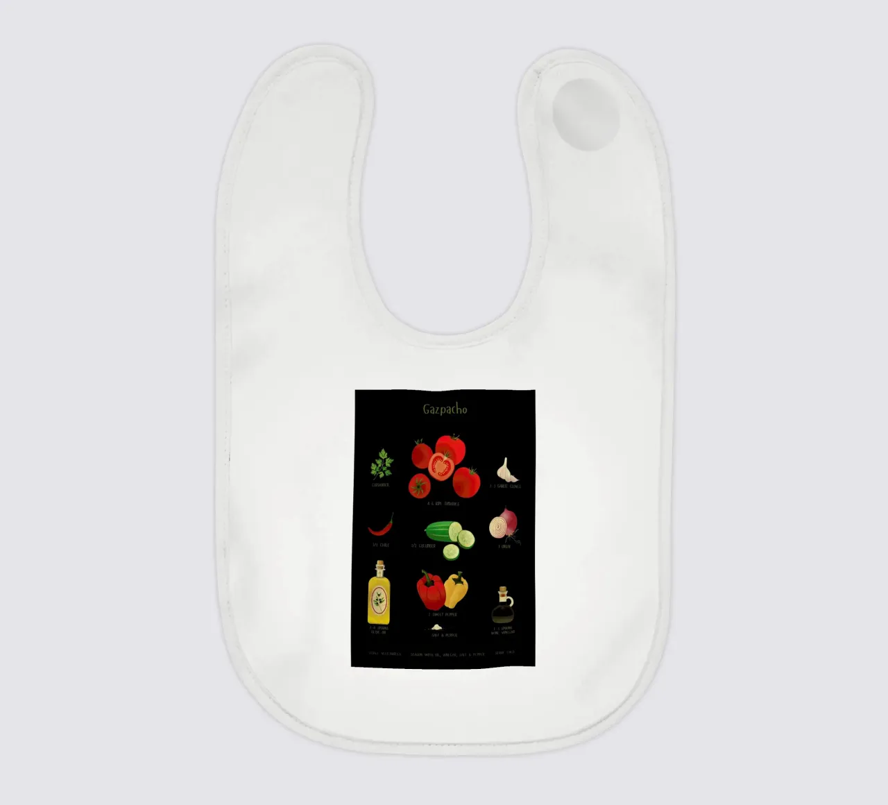 Gazpacho Babylätzchen von Lesja Chernish