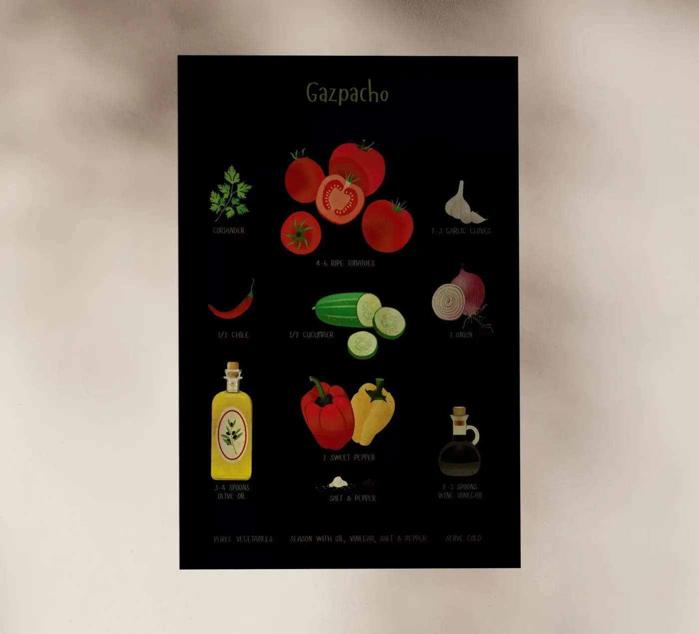 Gazpacho pellicola backlit da Lesja Chernish