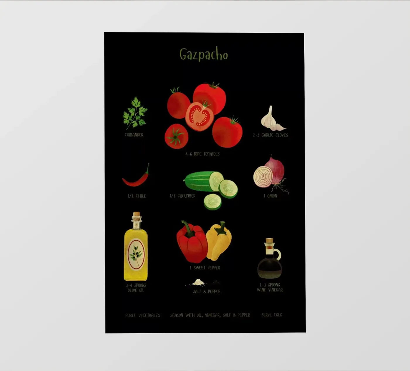 Gazpacho pellicola backlit da Lesja Chernish