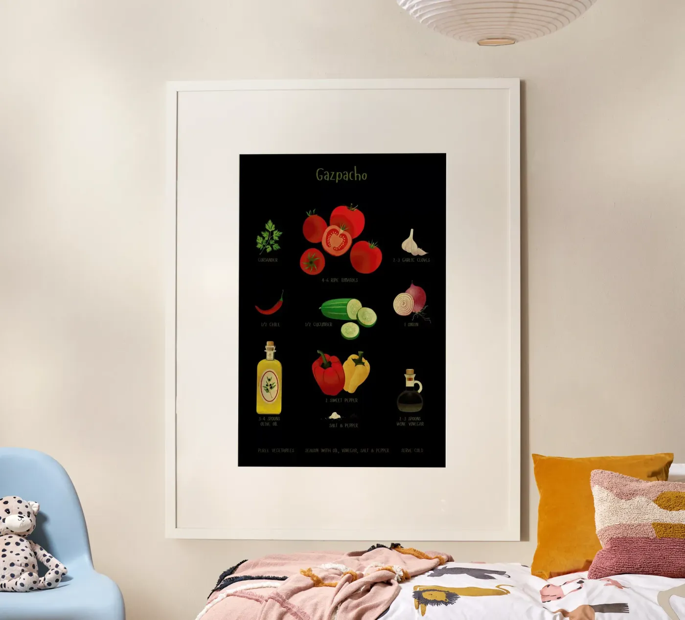 Gazpacho poster by Lesja Chernish