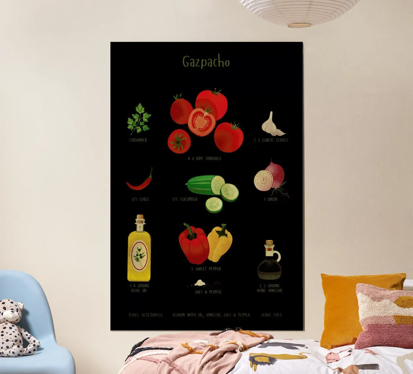 Gazpacho Poster von Lesja Chernish