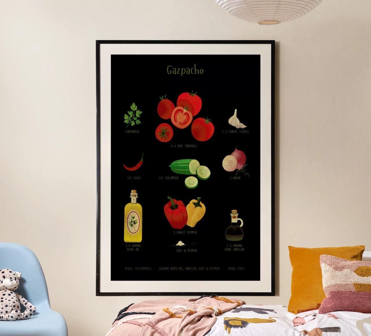 Gazpacho poster by Lesja Chernish