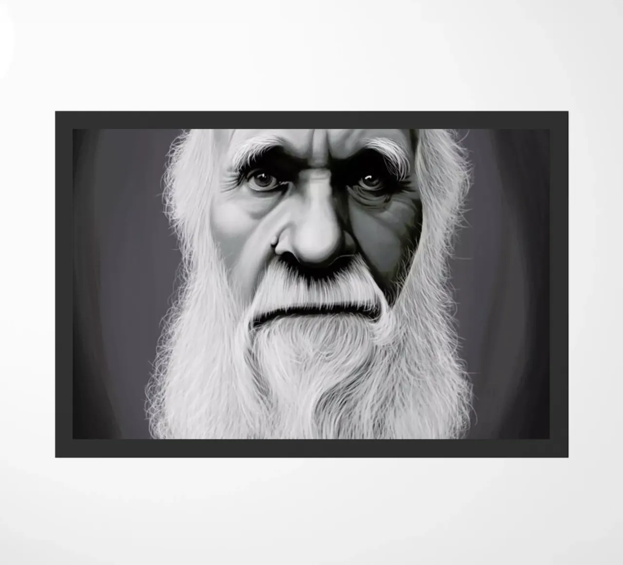 Charles Darwin zerbino da Rob Art | Illustration