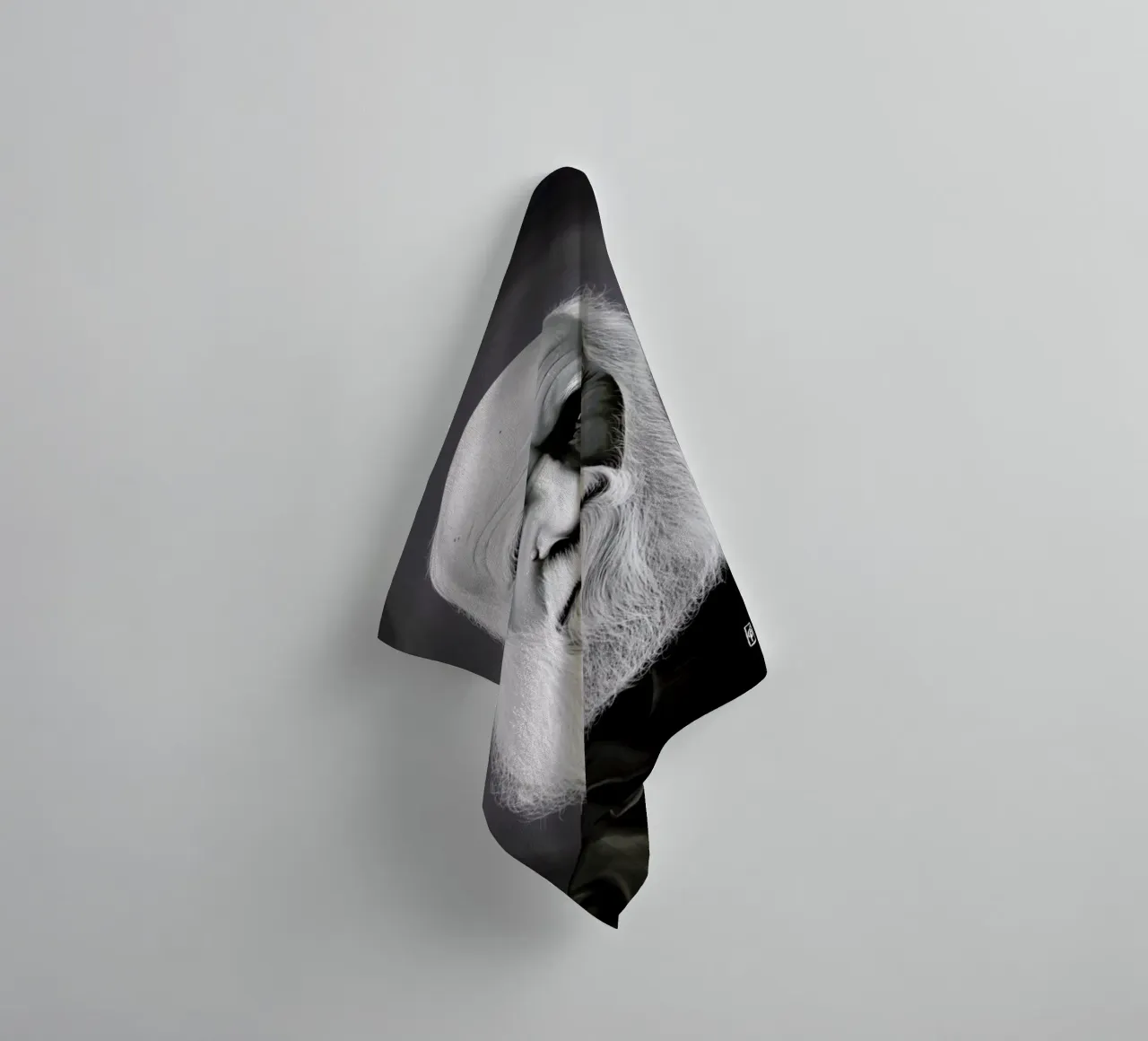 Charles Darwin asciugamano da bagno da Rob Art | Illustration