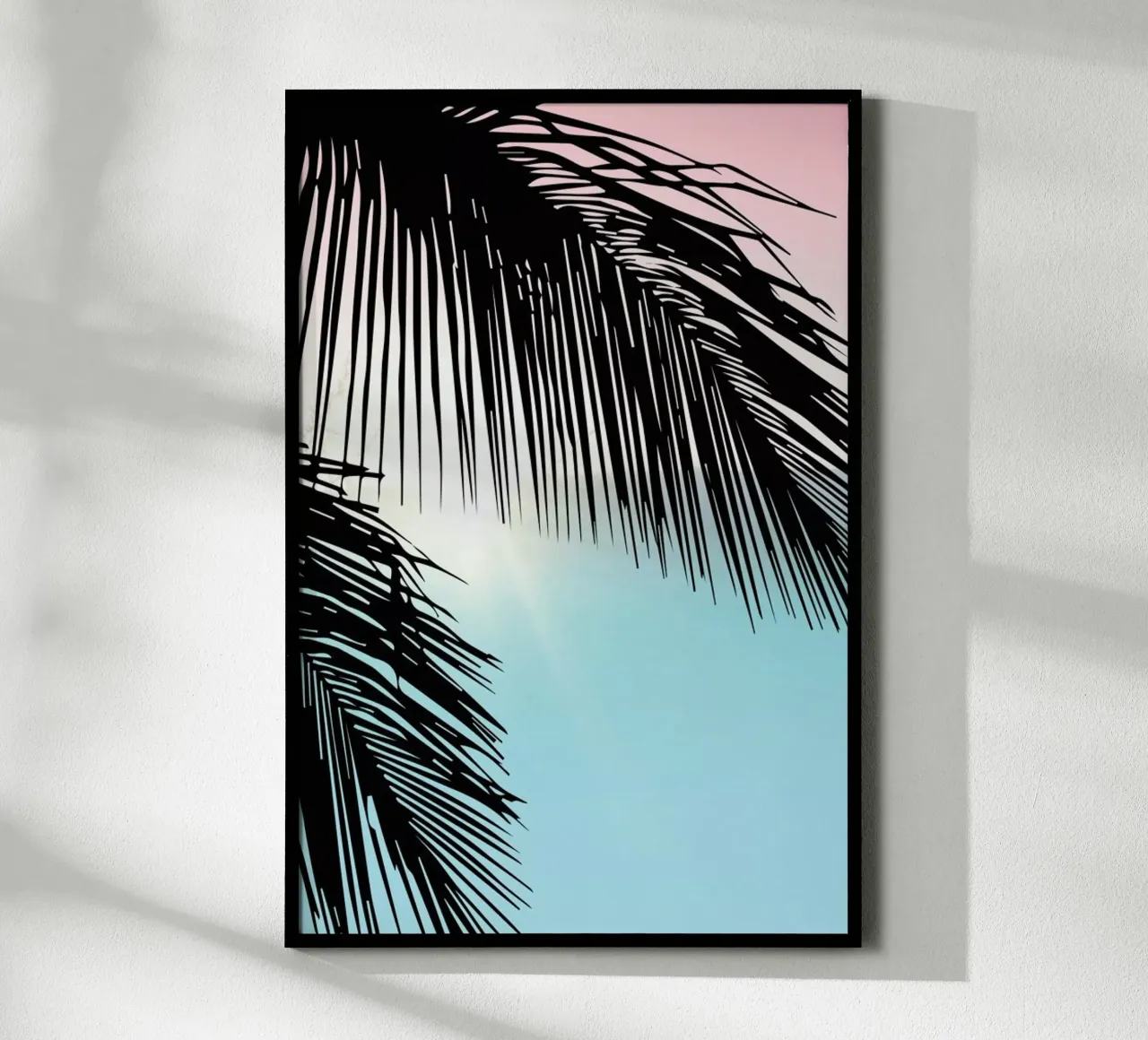 Aloha poster con telaio in plastica da Amy & Kurt