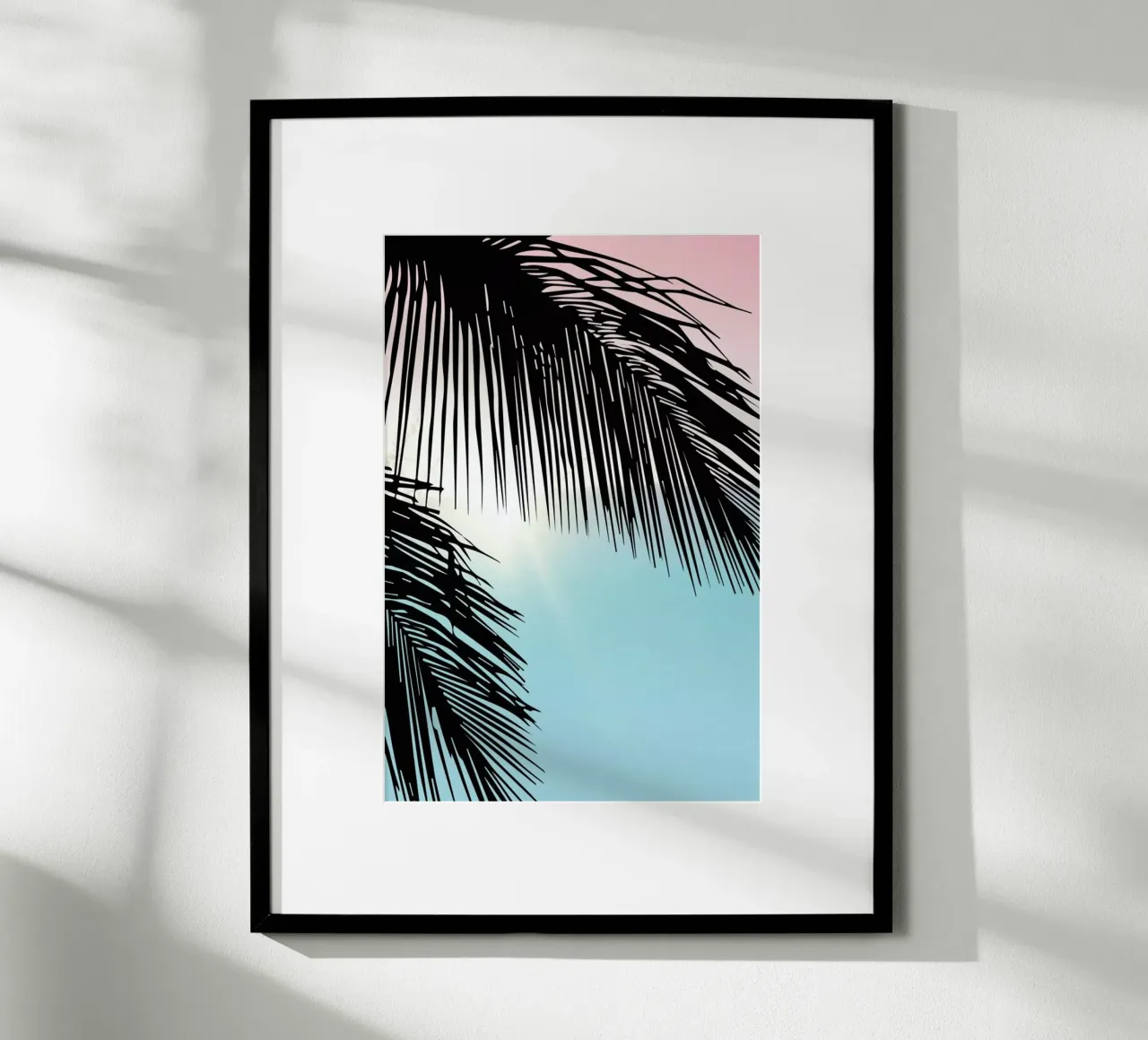Aloha poster con telaio in plastica da Amy & Kurt