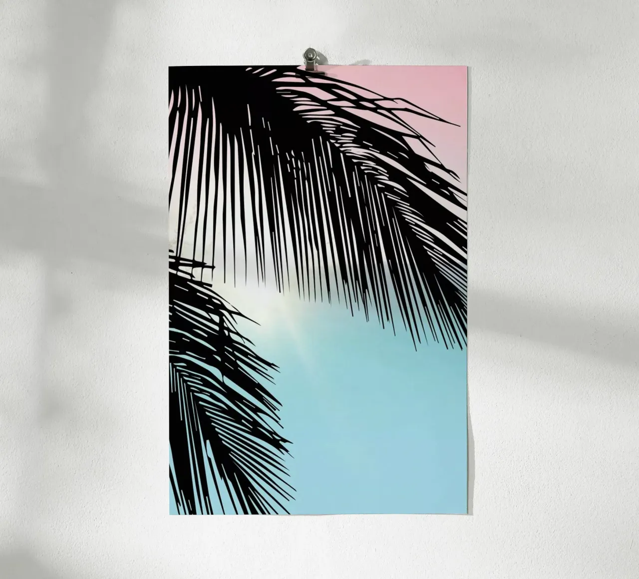Aloha poster con telaio in plastica da Amy & Kurt