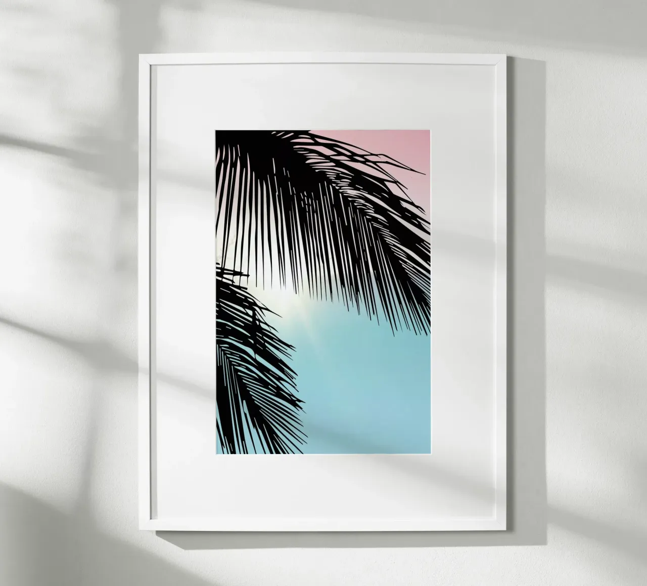 Aloha poster con telaio in plastica da Amy & Kurt