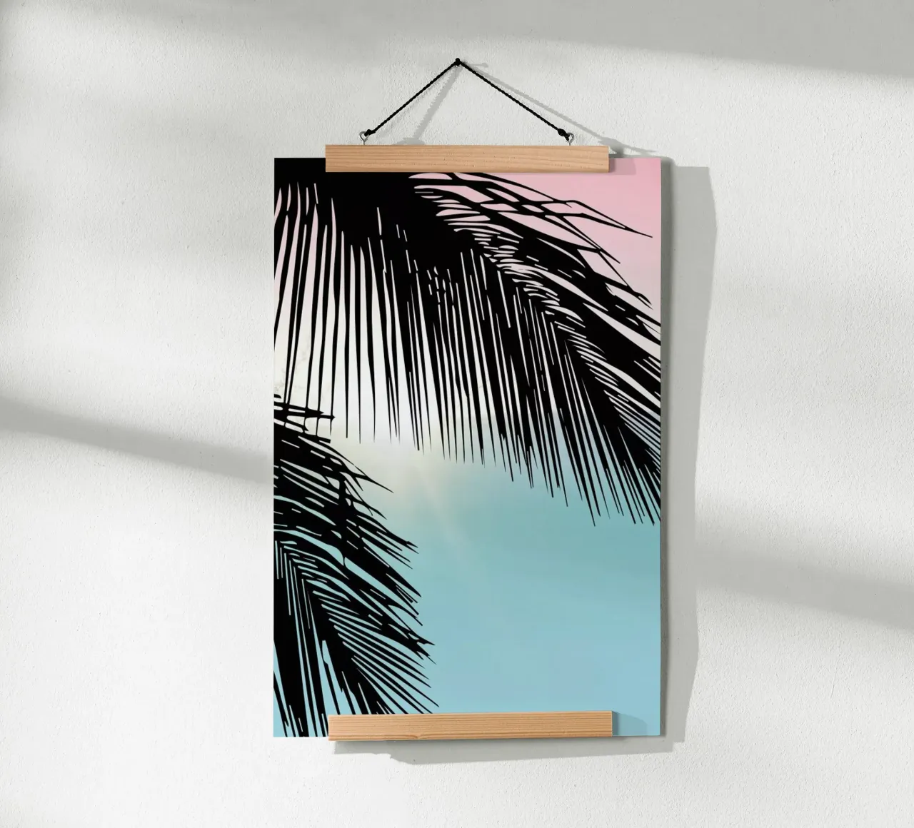 Aloha poster con telaio in plastica da Amy & Kurt