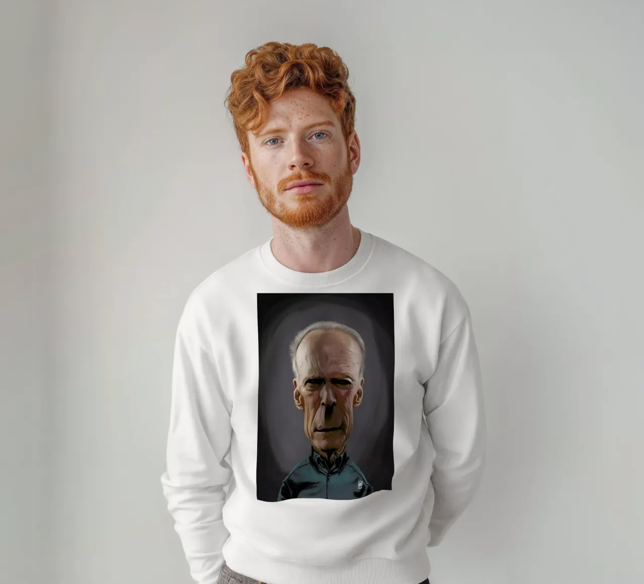 Clint Eastwood felpa da Rob Art | Illustration