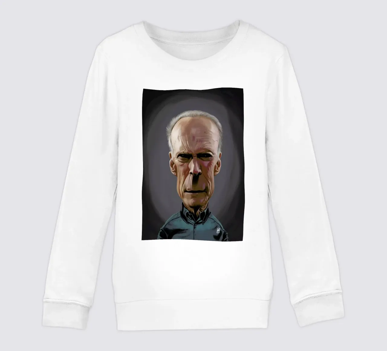 Clint Eastwood felpa bambino da Rob Art | Illustration