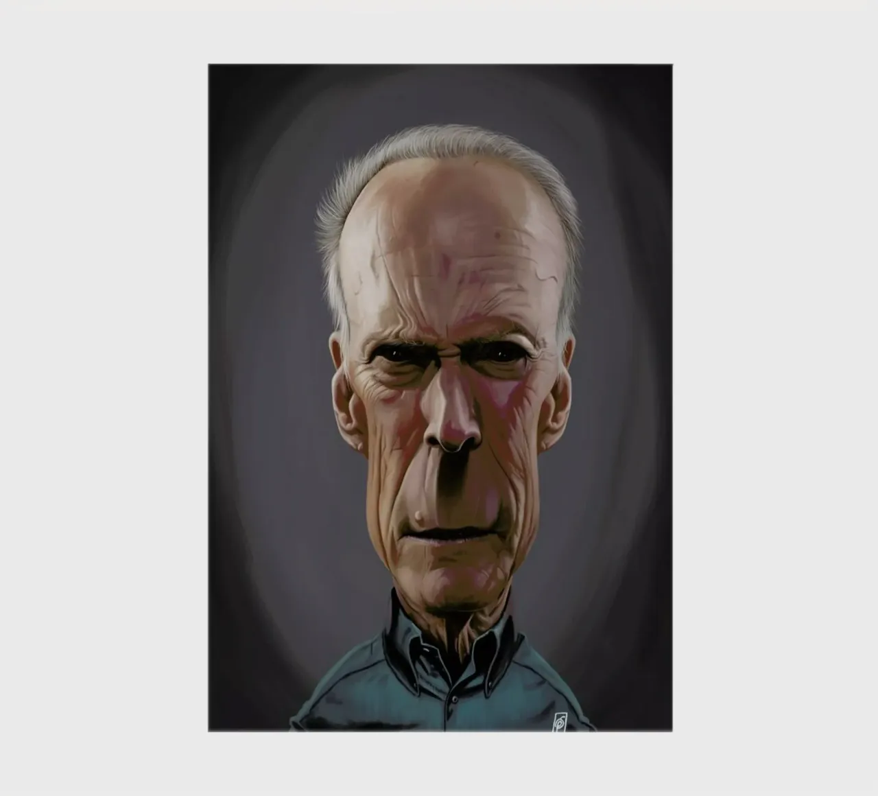 Clint Eastwood notebook by Rob Art | Illustration