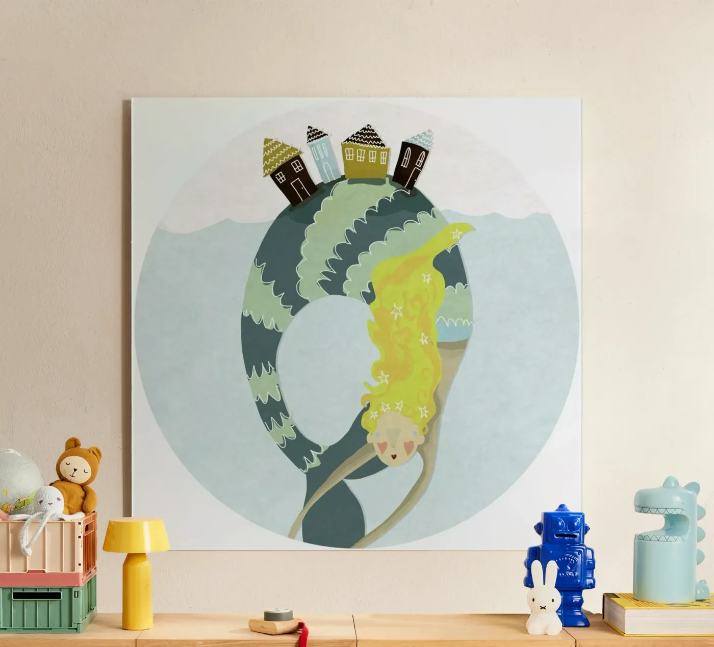 Mermaid plexiglass da Amalia Restrepo