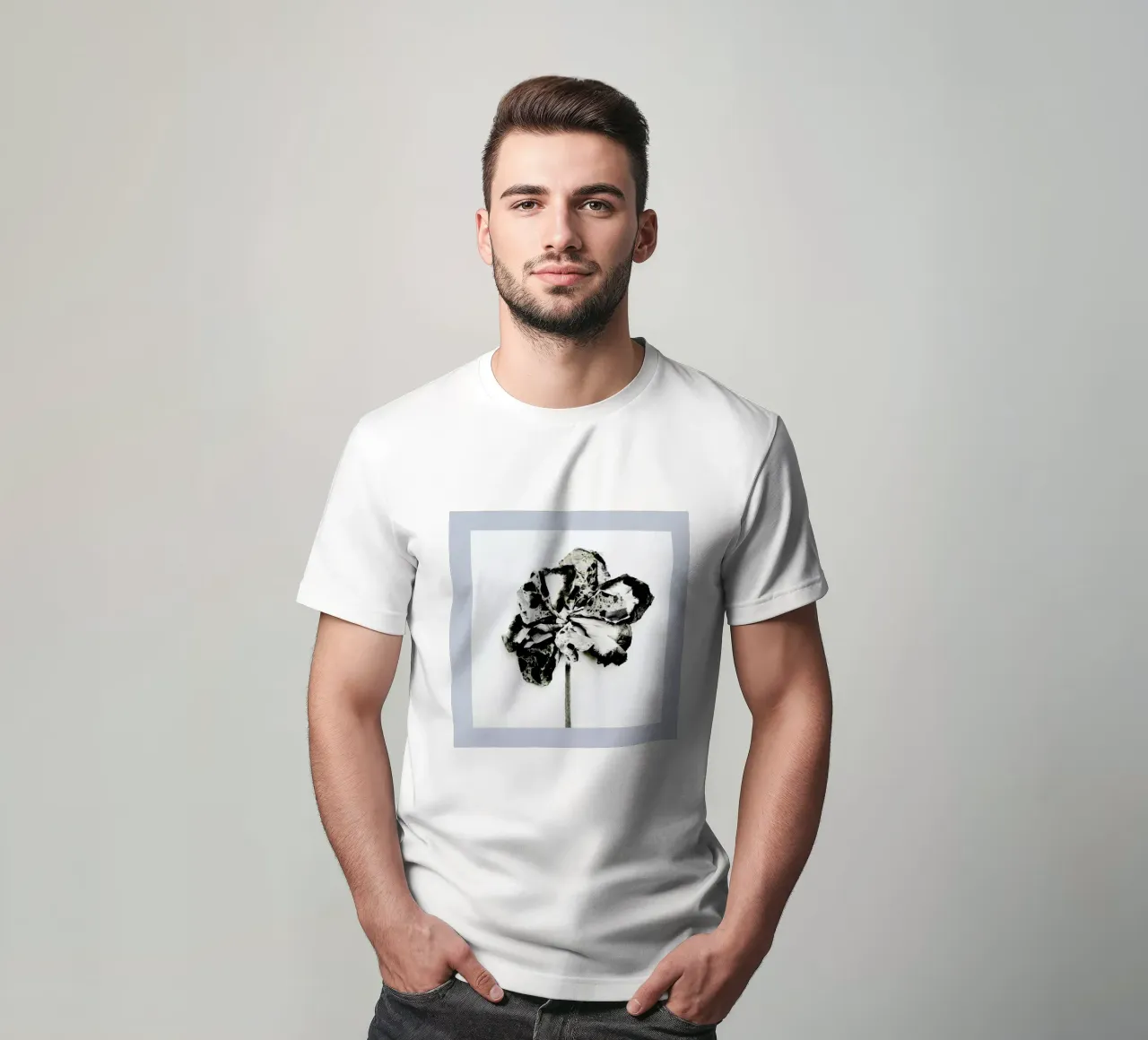 Paper Flower I t-shirt da Farina Kuklinski