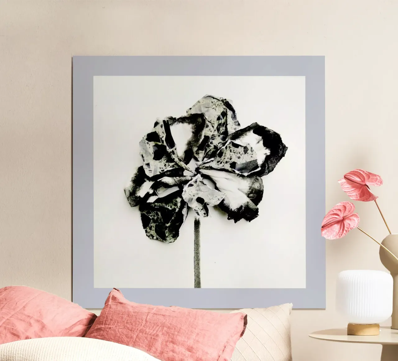 Paper Flower I carta hahnemühle da Farina Kuklinski