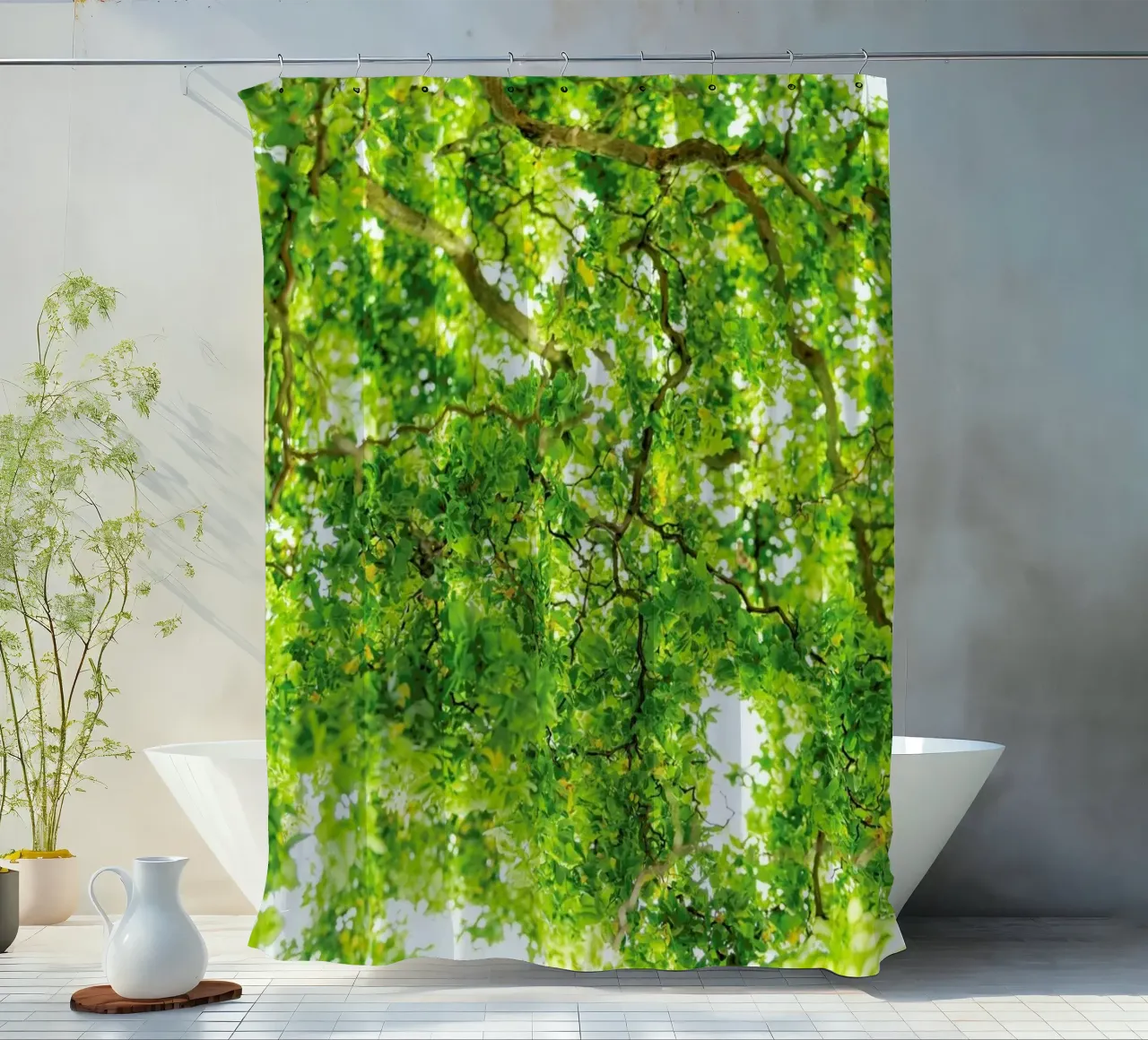 Hazel Tree rideau de douche de Curious Collections by Marielle Leenders