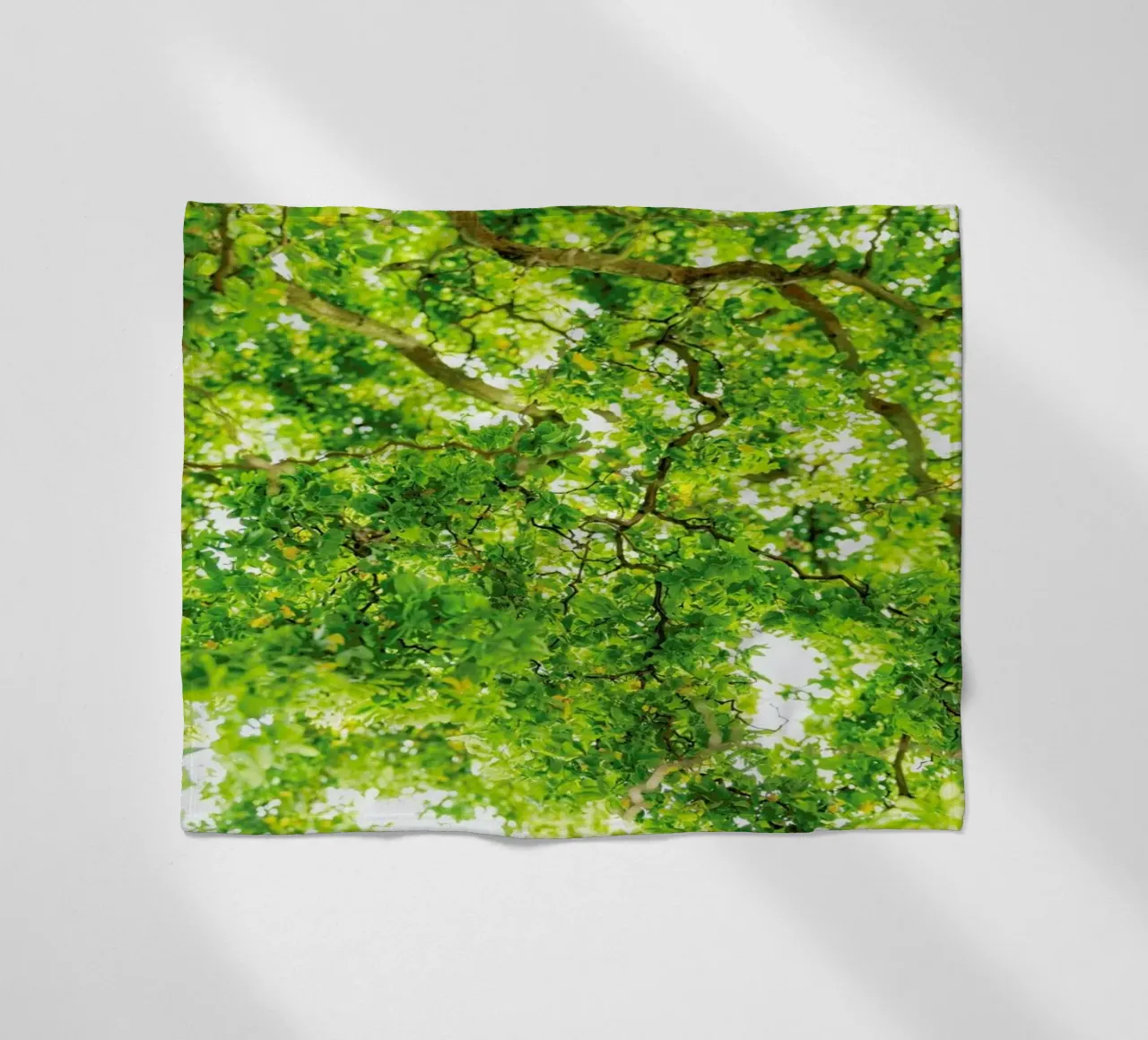 Hazel Tree coperta in pile da Curious Collections by Marielle Leenders