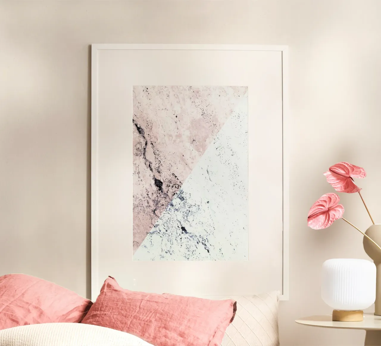 Marmo Geo Rosa carta hahnemühle da Monika Strigel