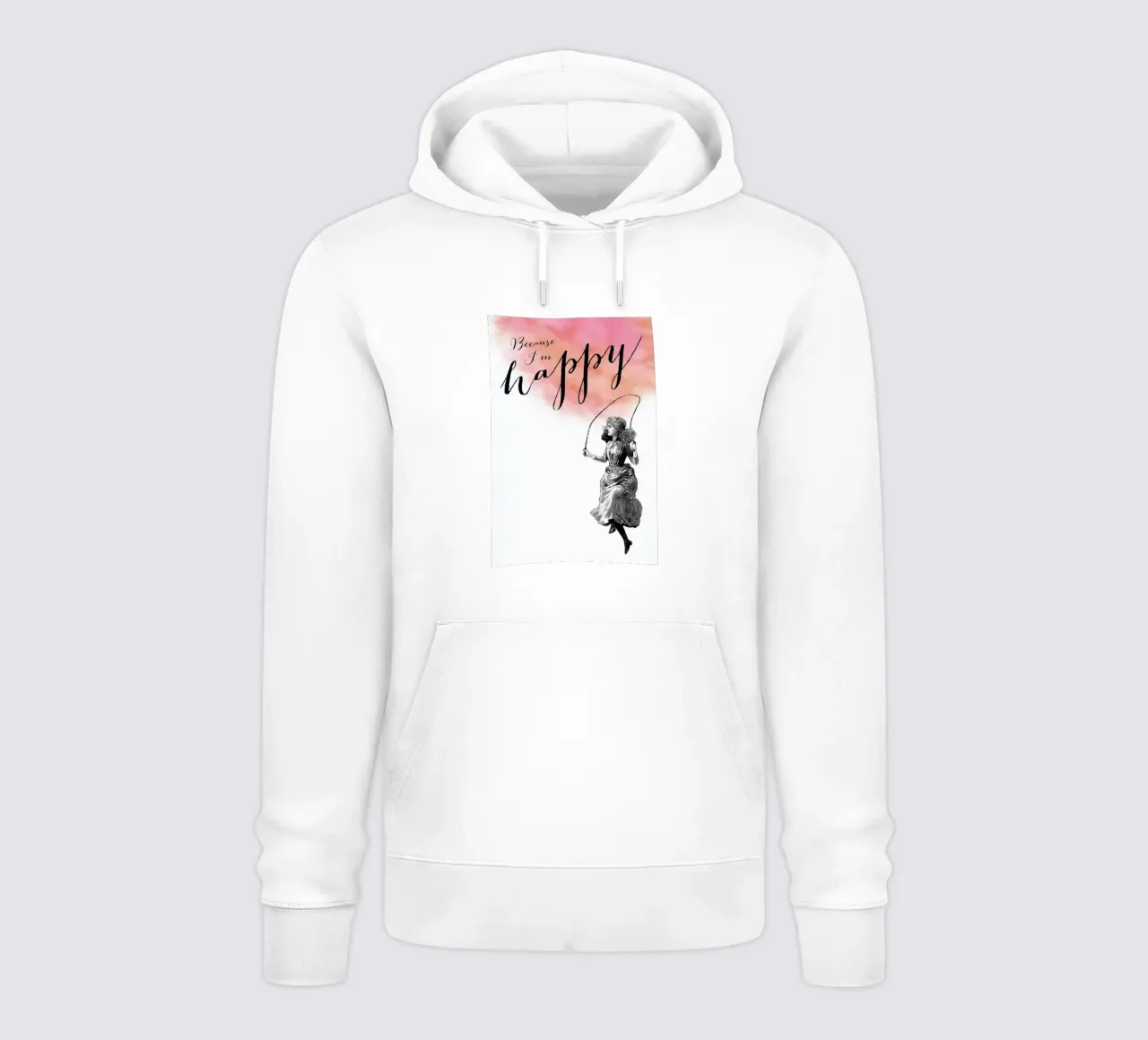 Because I'm Happy felpa con cappuccio da Amy & Kurt