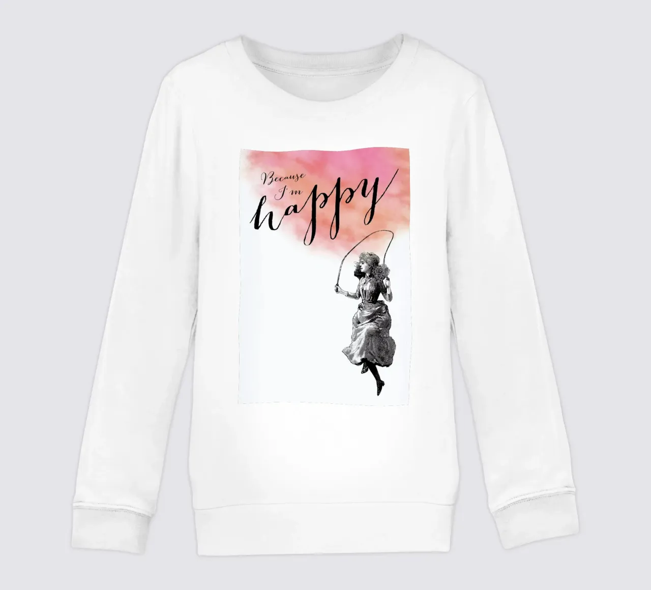 Because I'm Happy felpa bambino da Amy & Kurt