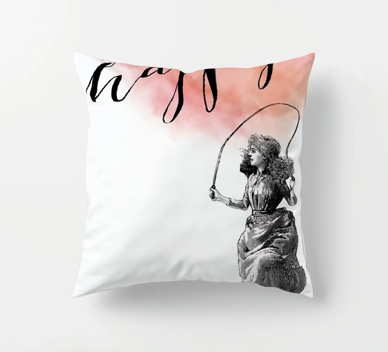 Because I'm Happy cuscino da Amy & Kurt
