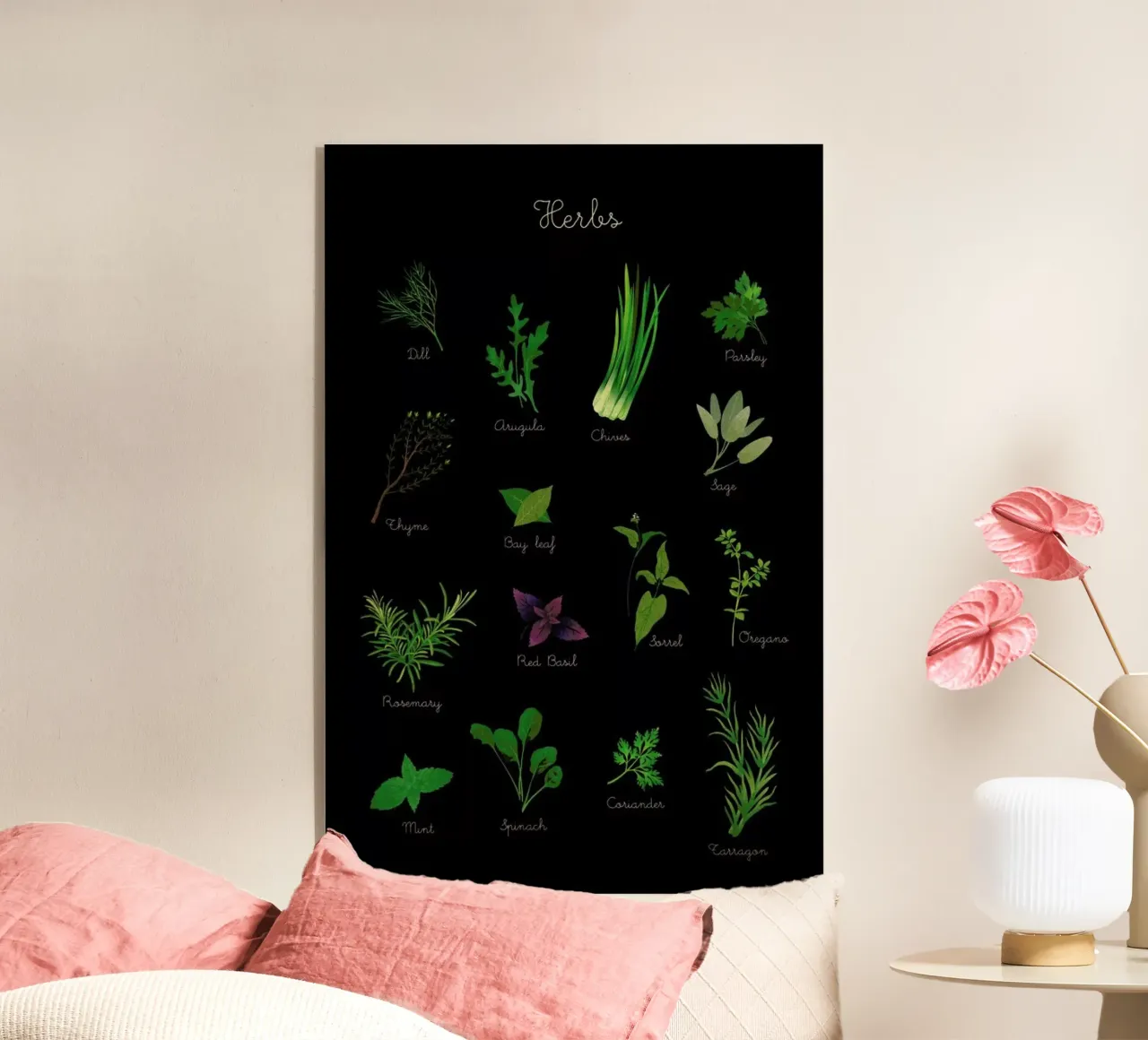 Herbs plexiglass da Lesja Chernish