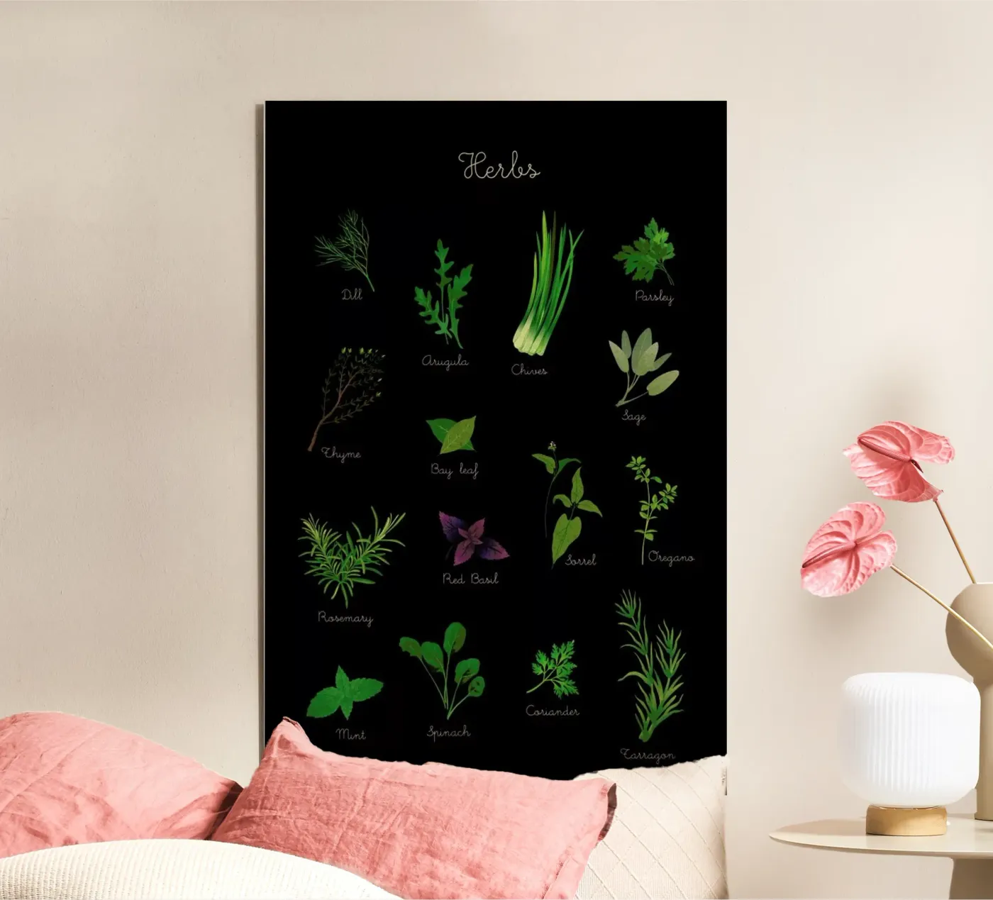 Herbs alluminio dibond da Lesja Chernish