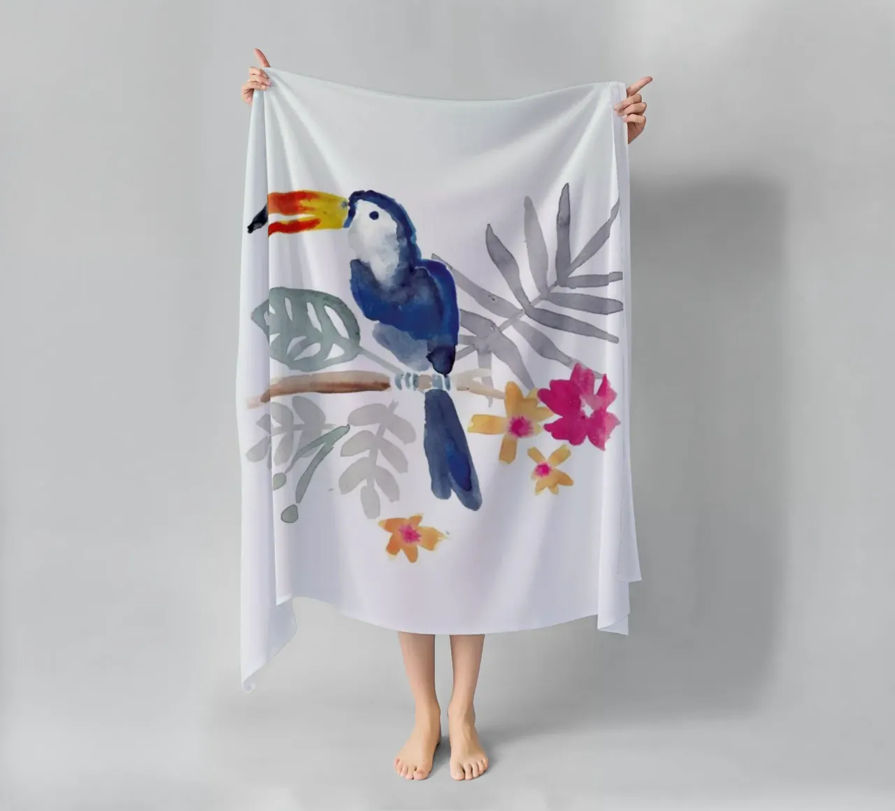 Toucan Jungle telo mare da Farina Kuklinski