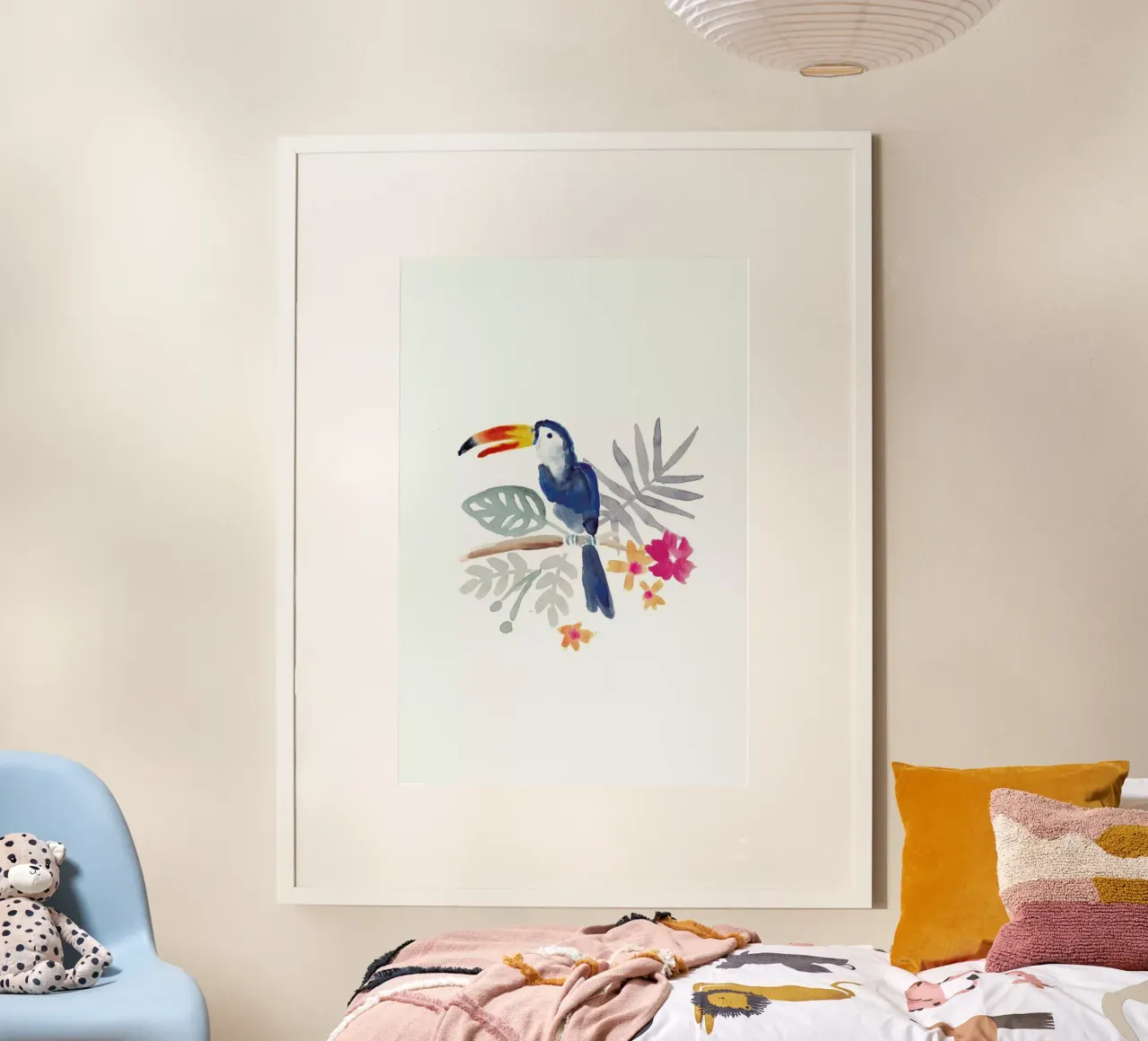 Toucan Jungle carta hahnemühle da Farina Kuklinski