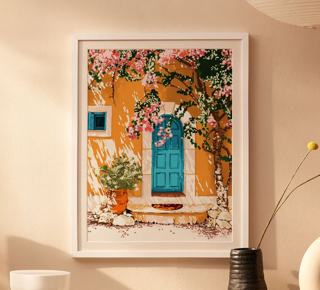Oh The Places You'll Go, Türkische Architektur Sommervilla Poster von 83oranges