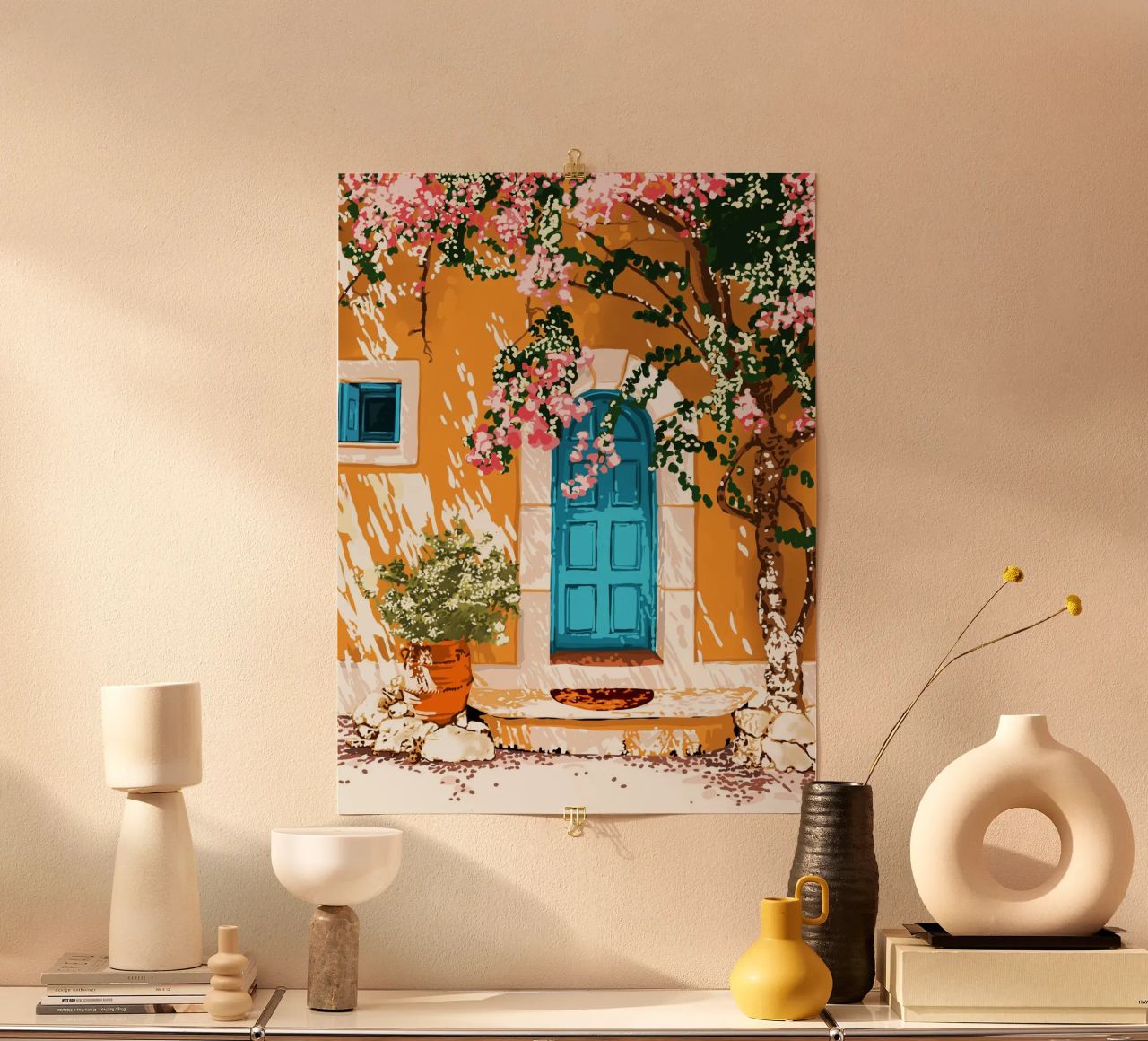 Oh The Places You'll Go, Türkische Architektur Sommervilla Poster von 83oranges