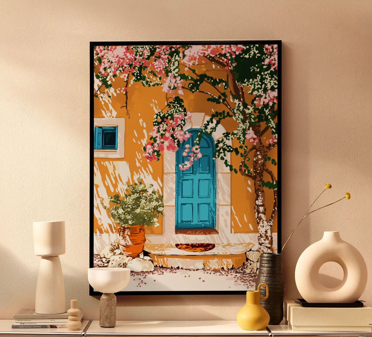 Oh The Places You'll Go, Türkische Architektur Sommervilla Poster von 83oranges