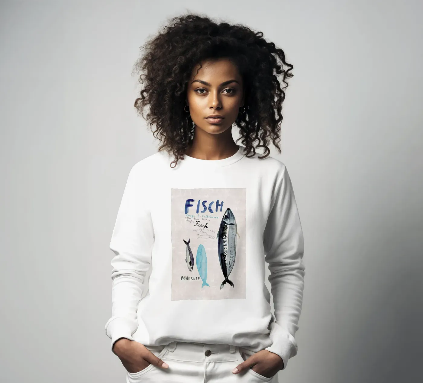 Fisch felpa da Rinah Lang