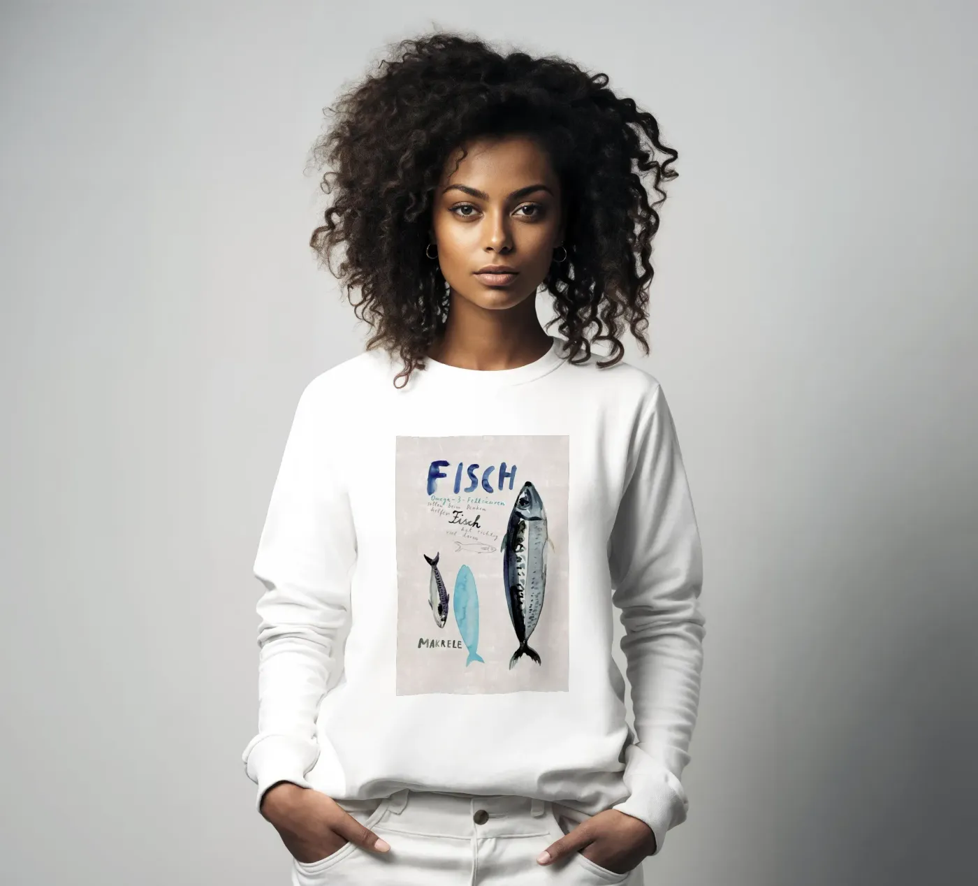 Fisch felpa da Rinah Lang