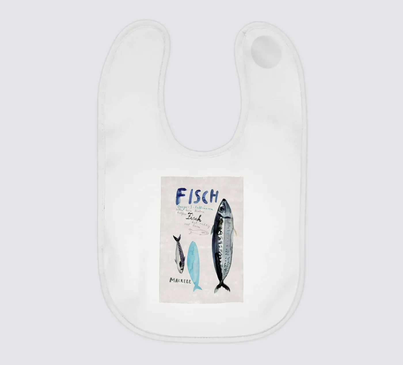Fisch Babylätzchen von Rinah Lang